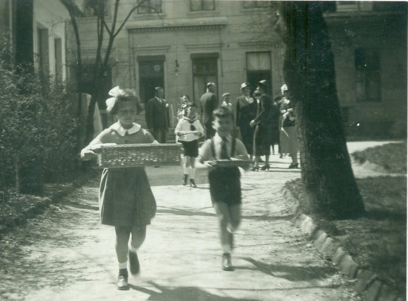 Dvor Zeleného stromu okolo roku 1935